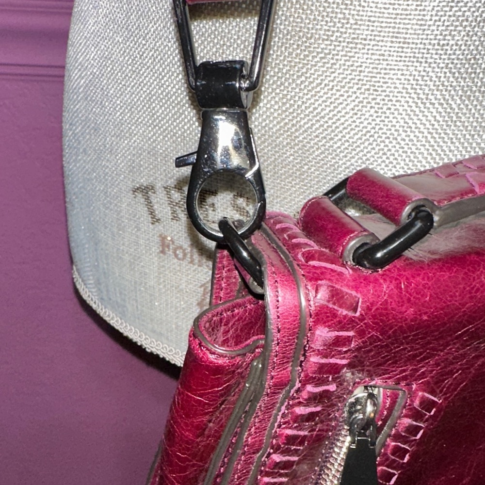 Rebecca Minkoff Rich Burgundy Crossbody Bag - Picture 5 of 11